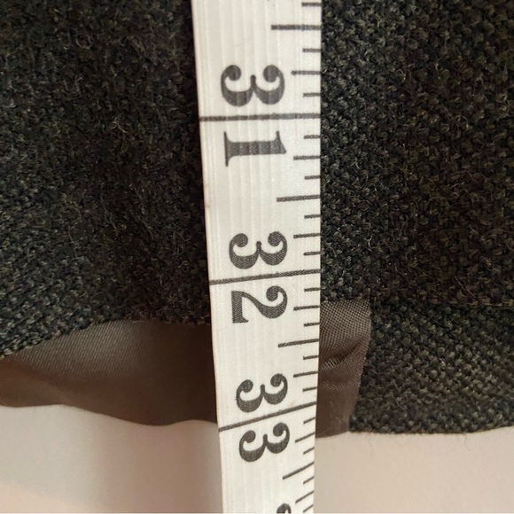 Classic Men's Blazer in Dark Gray pure virgin wool. - Picture 12 of 12